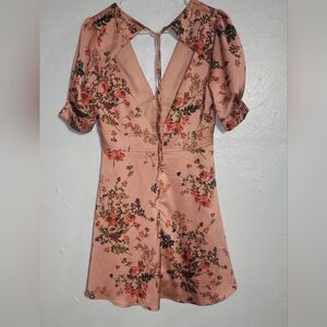 Honey Punch Floral Mini Dress - Size M - Sweet & Stylish!